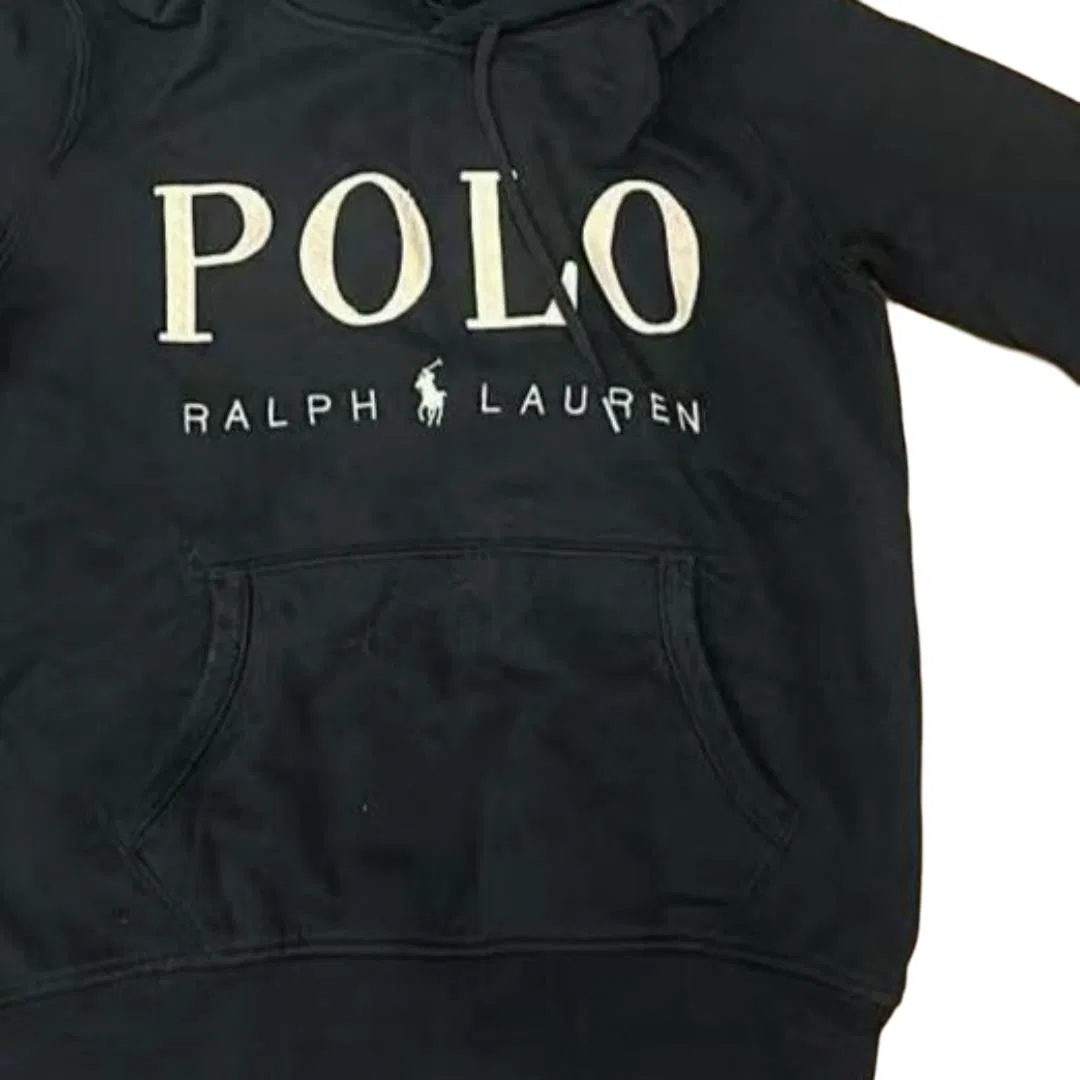 Женский худи с капюшоном Polo Ralph Lauren, Black — фото 4
