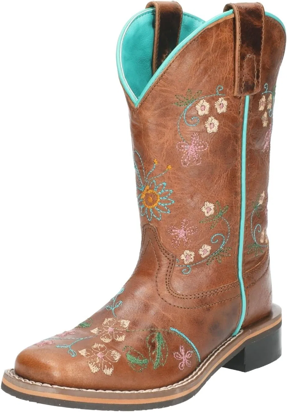 Детские ботинки для девочек Floralie Smoky Mountain Boots, Brown/Turquoise