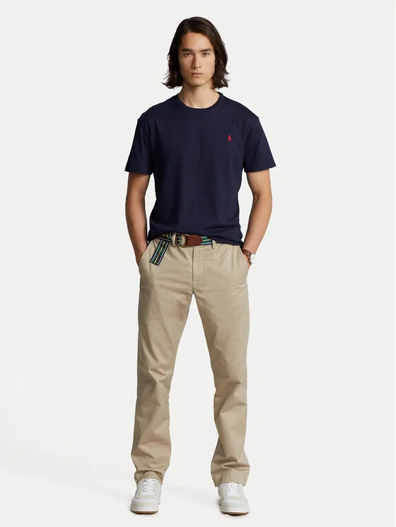 Футболка custom slim fit Bsr Polo Ralph Lauren, темно-синий — фото 2