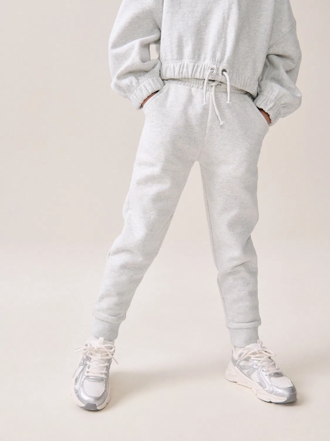 Джоггеры из мягкого джерси Regular Fit Next, серый
