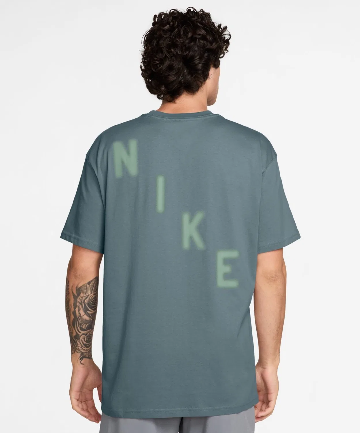 Мужская футболка с коротким рукавом NIKE LSE NAC GRIT S/S T-Shirt, Green