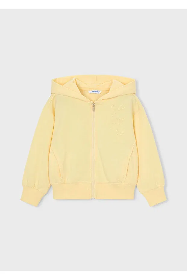 Детское худи для девочек с длинным рукавом Mayoral, Yellow