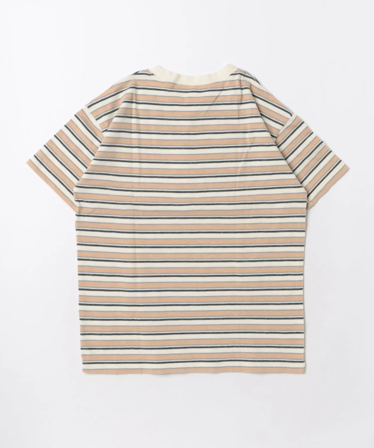 Детская футболка с коротким рукавом из хлопка Rylee+Cru ARCHIVER, Blue Vintage Stripe — фото 2