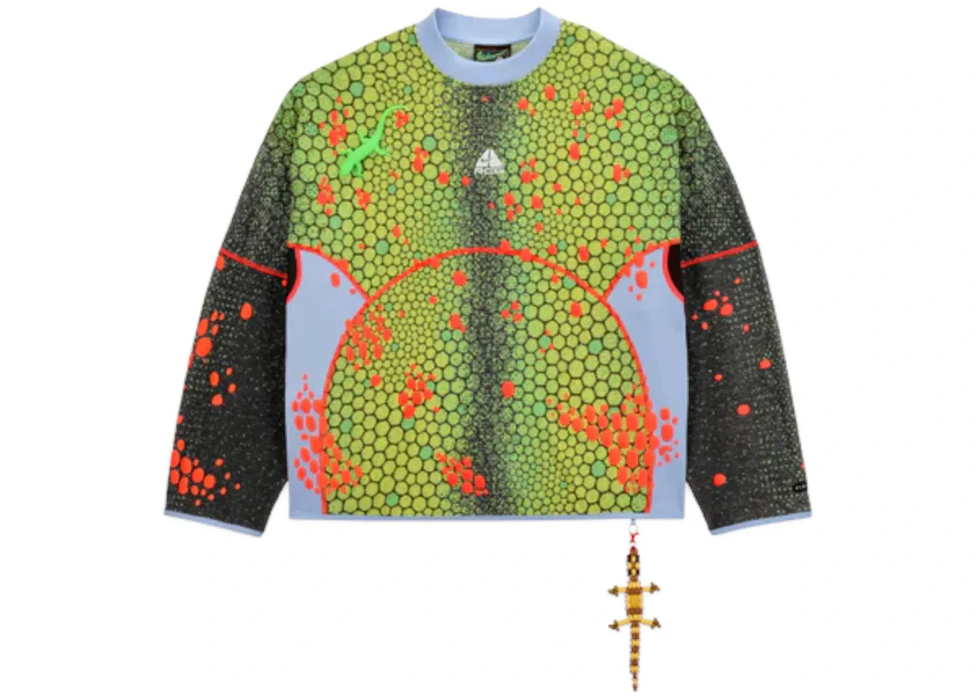 Мужской свитшот с принтом CPFM ACG L S Crewneck Nike, Multicolor