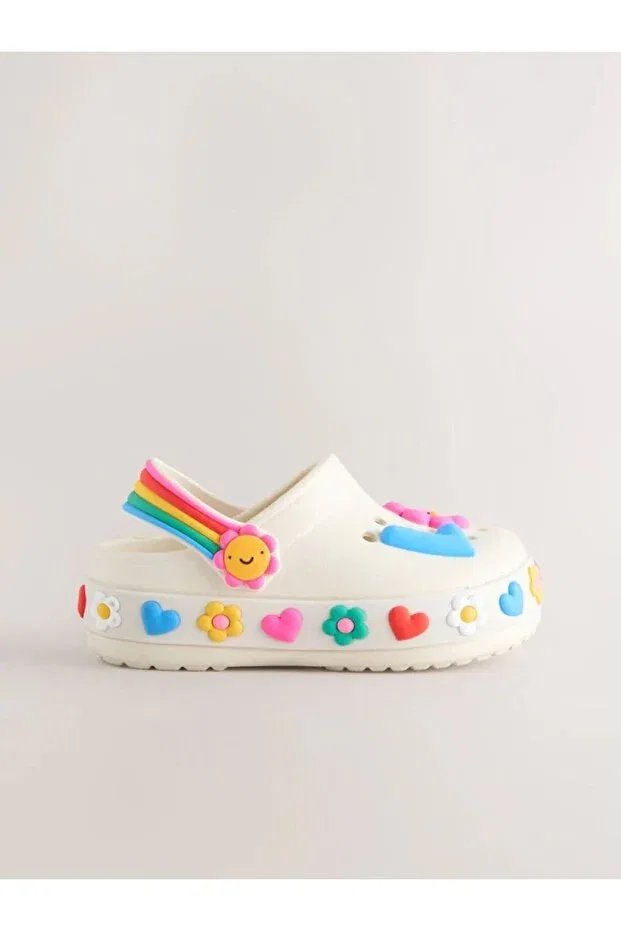 Детские мюли с принтом Next Baby, Multicolor — фото 2