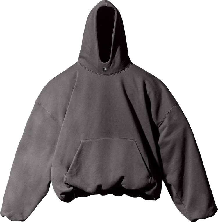 

Худи Yeezy Gap Engineered by Balenciaga Logo Hoodie 'Black', черный