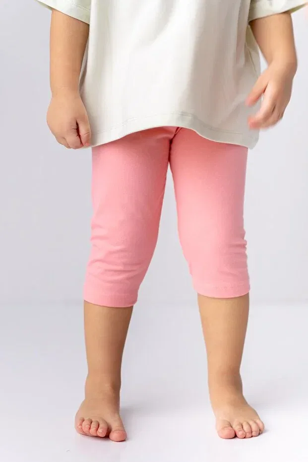Детские леггинсы для девочек хлопковые Zeyland, Pink
