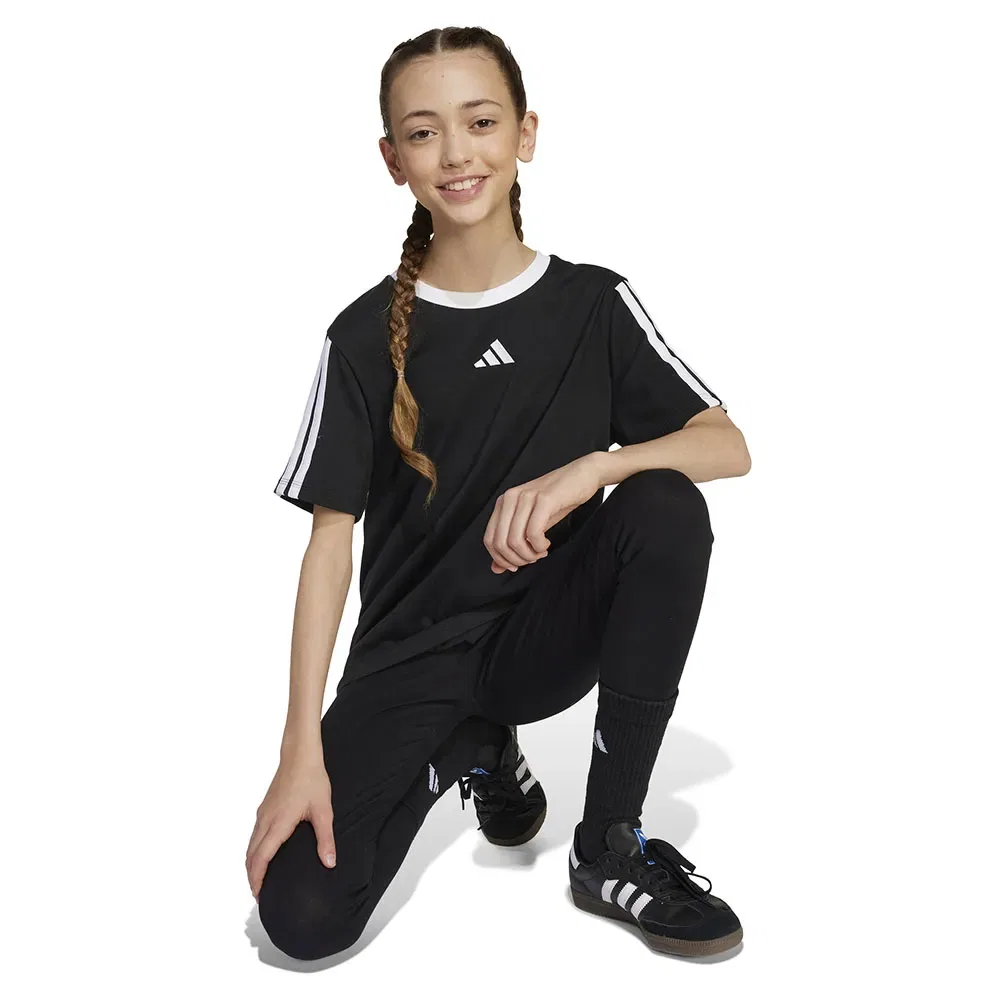 Футболка с коротким рукавом Essentials Adidas, черный — фото 4