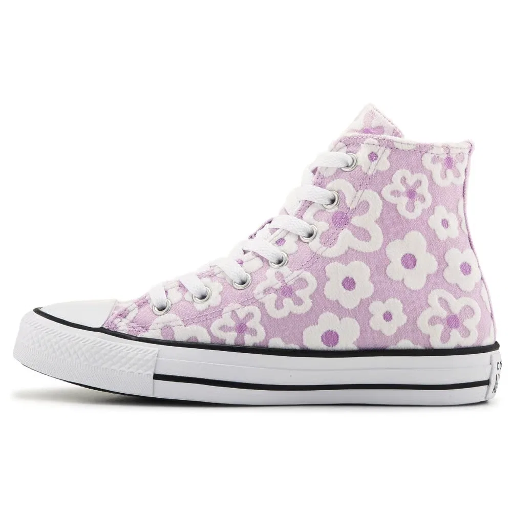 Детские кроссовки Chuck Taylor All Star High Top Converse, Stardust Lilac — фото 3