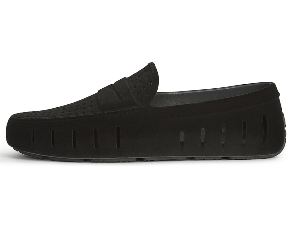 Лоферы Floafers Country Club Driver Faux Suede, цвет Black Vegan Suede — фото 4