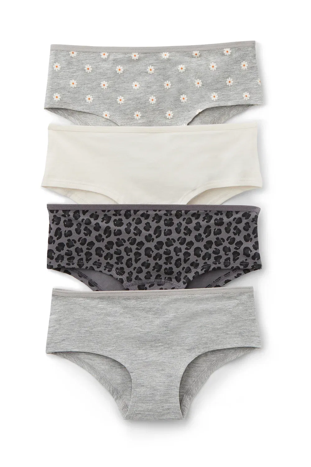 4 труса в упаковке Tezenis, Grey