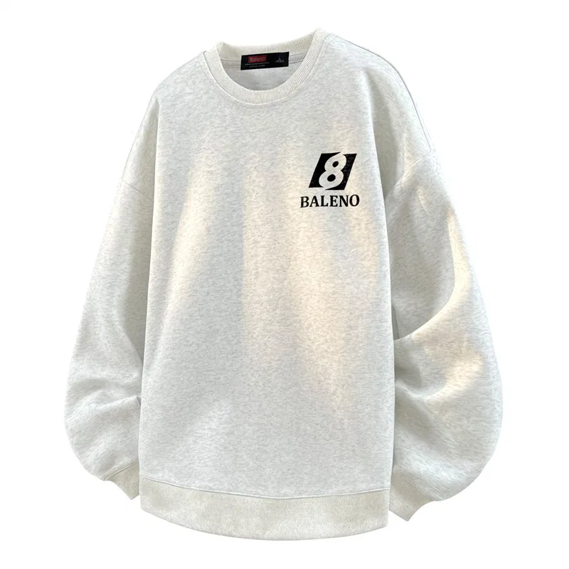 Детское худи с длинным рукавом BALENO, Цвет White Heather Gray