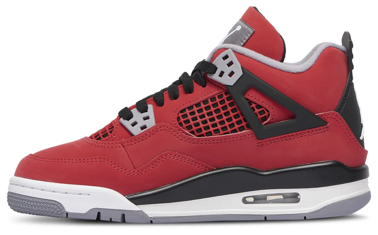Кроссовки для мальчиков Retro 4 Jordan, цвет Red/White/Grey — фото 2