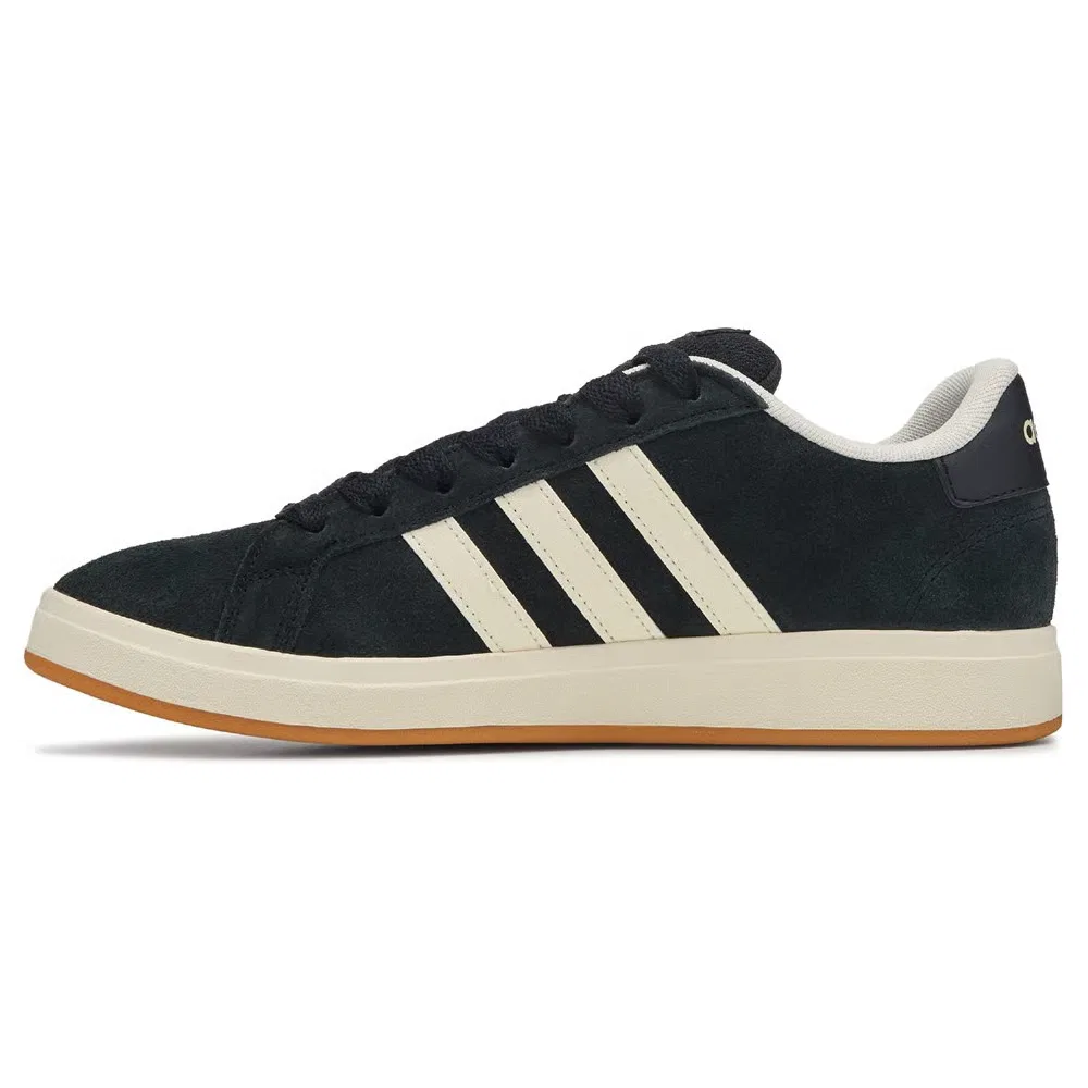 Детские кроссовки Grand Court 00s Adidas, Black/White/Gum — фото 3