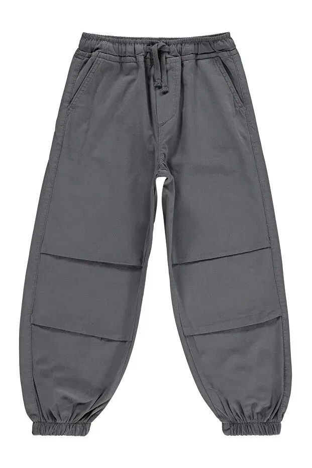 Детские брюки для девочек с манжетом Joggers Civil Boys, Gray — фото 2