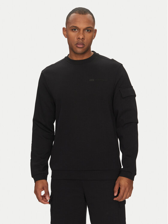 

Толстовка обычного кроя 7M000324 AF12660 UC001 Ea7 Emporio Armani, черный