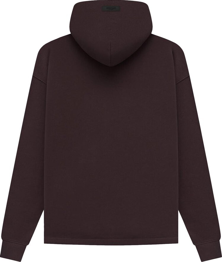 Худи Fear of God Essentials Relaxed Hoodie Plum, коричневый — фото 2