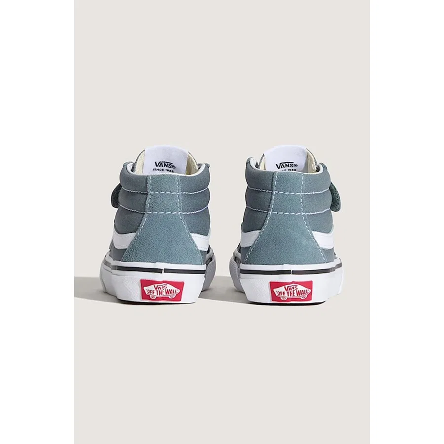 Детские кроссовки с высоким берцем Sk8-Mid Reissue V Vans, Серый — фото 4