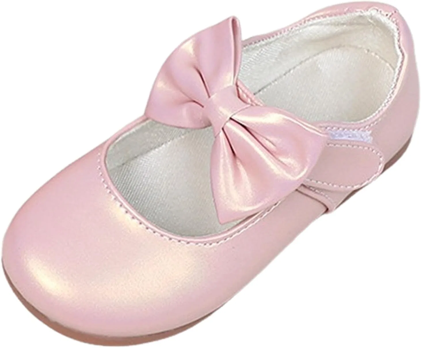 Детские балетки для девочек с бантом, модель Mary Jane Ballet Flats, Pink