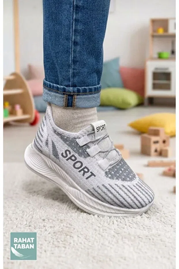 Детские кроссовки для девочек дышащие Kantex, Gray