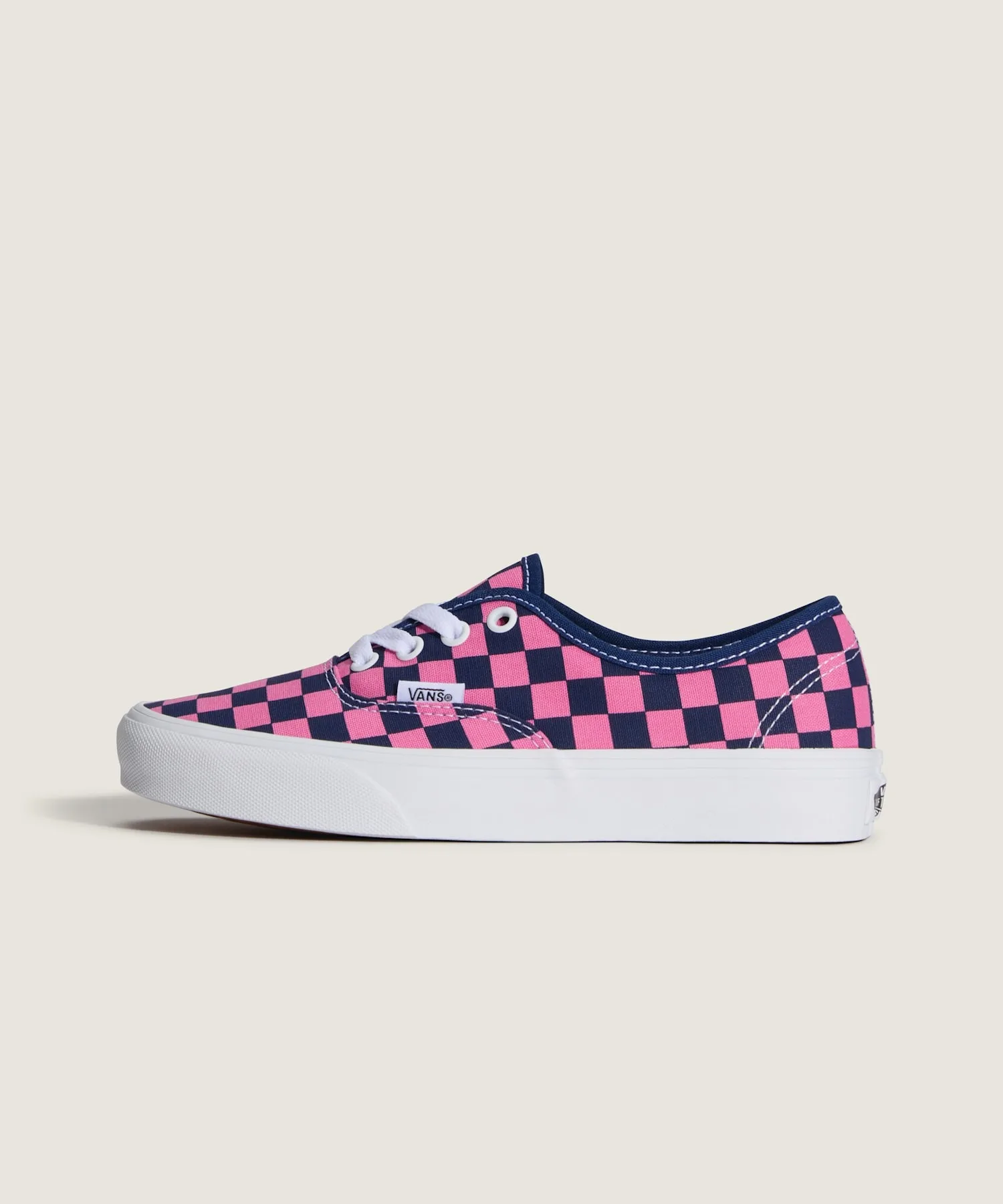 Унисекс кеды Authentic CHECKERBOARD VANS VN000EAD1VZ1 розовые — фото 2