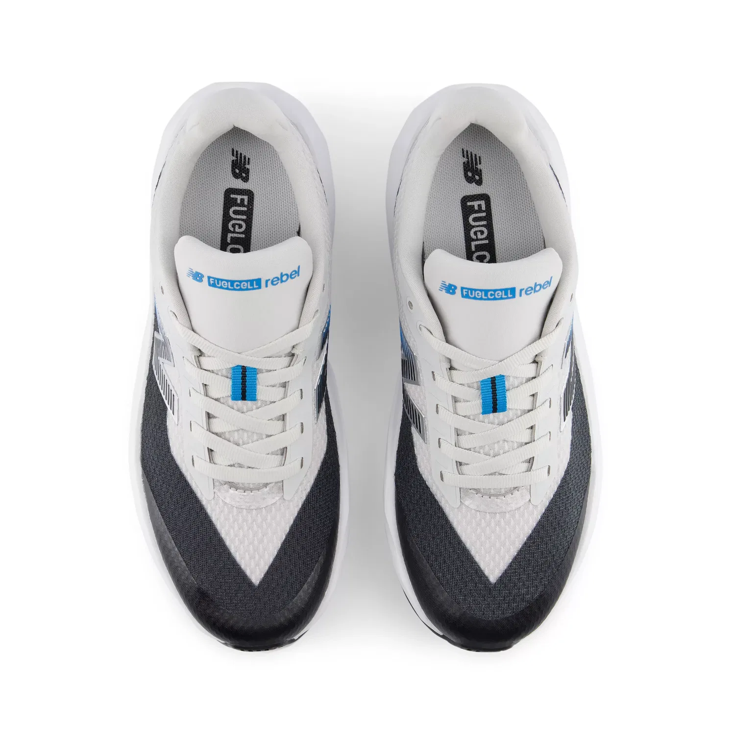 Детские кроссовки легкие с шнуровкой FuelCell Rebel New Balance, Grey Matter With Black And Altitude — фото 4