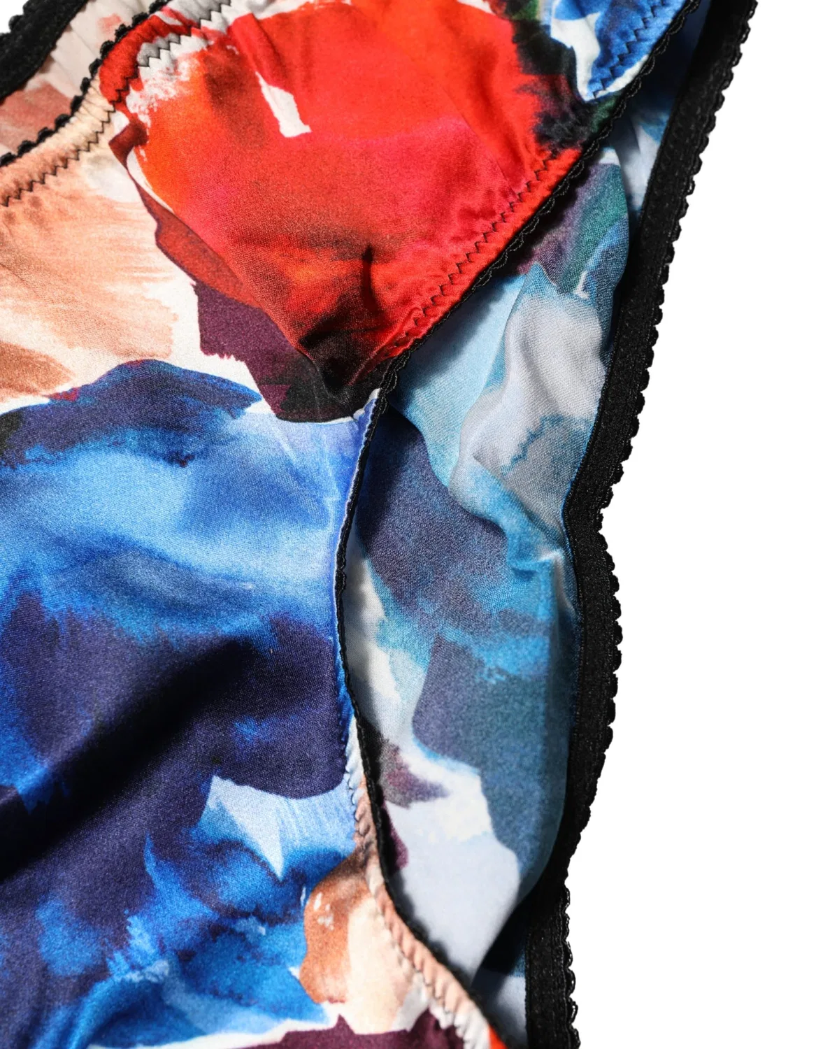 Женские трусы-слипы с цветочным принтом Mid Waist Brief Panty Dolce & Gabbana, Multicolor