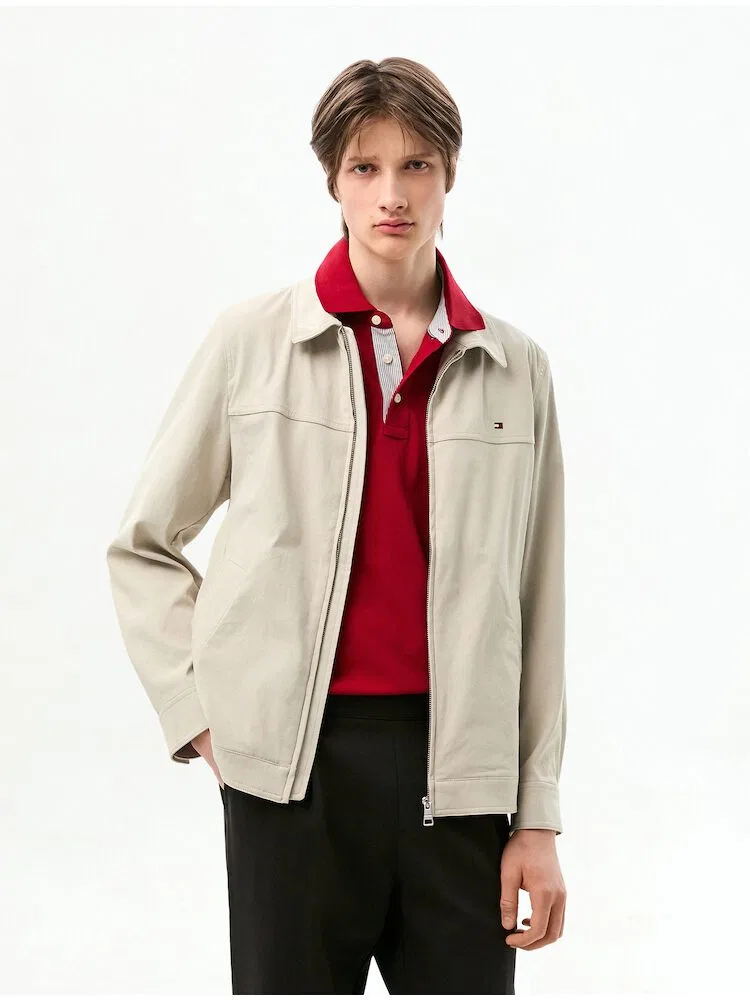 Куртка с отложным воротником, модель T12G0WOT790ML1Z00 TOMMY HILFIGER, Ivory