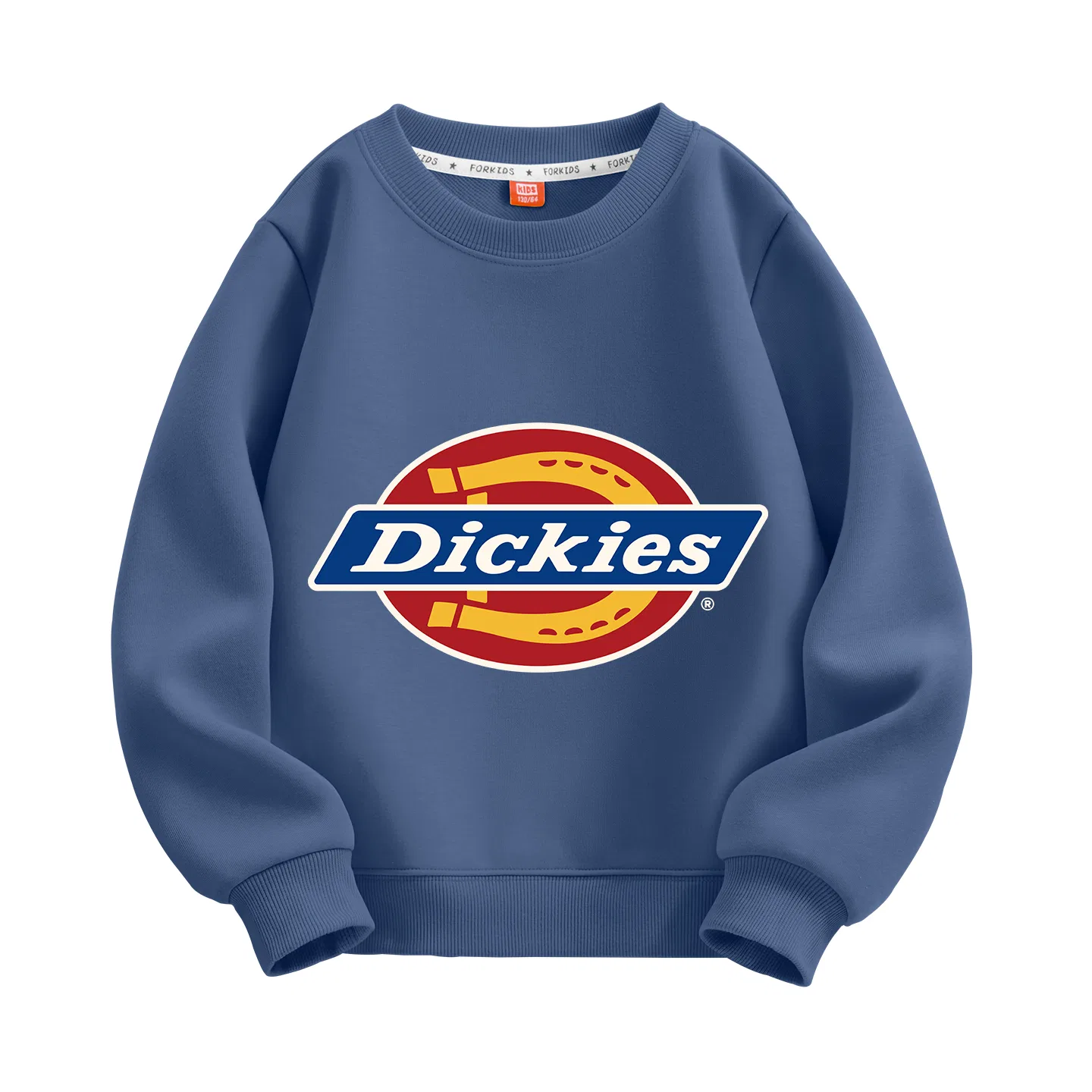 Детский свитшот с круглым вырезом Dickies, Sizhi Vintage Green — фото 4
