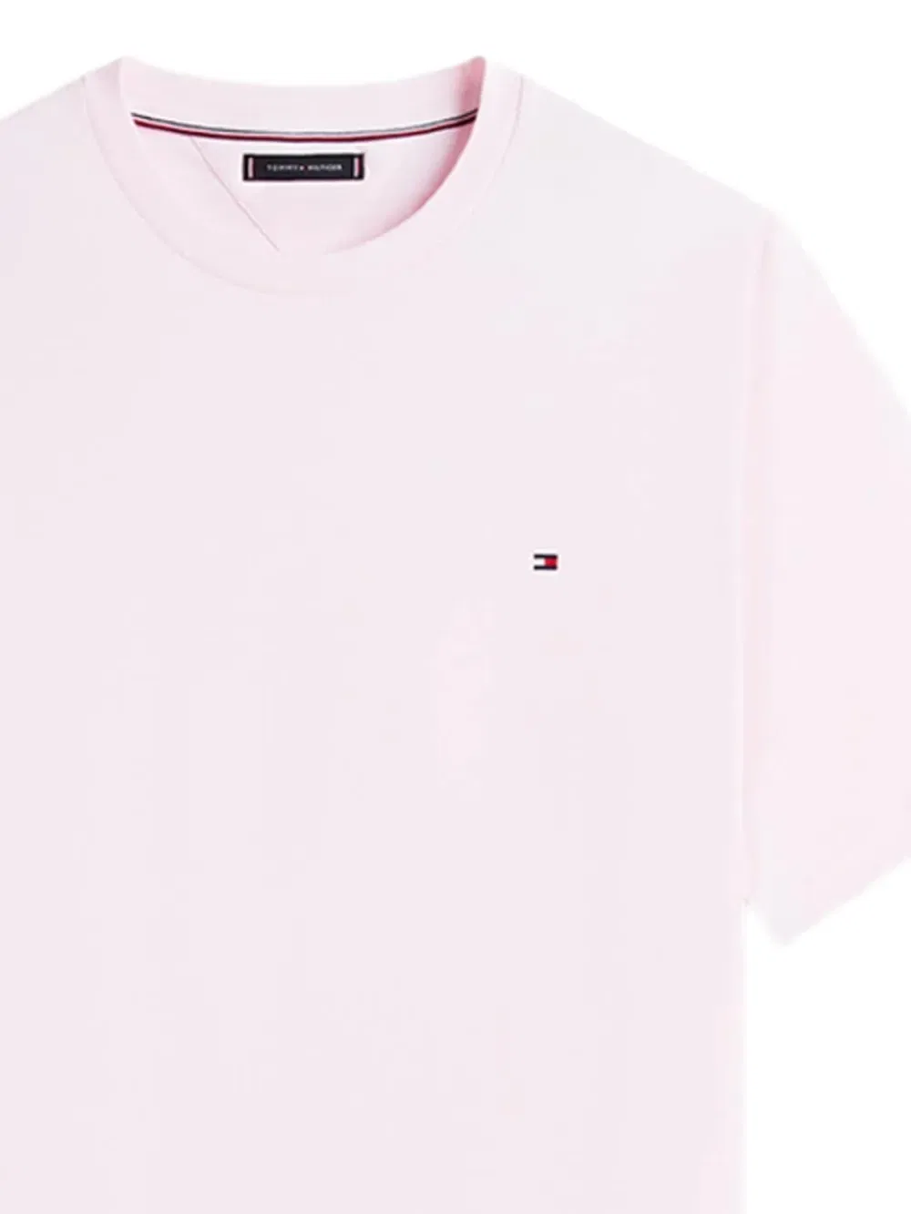 Футболка с вышитым логотипом Tommy Hilfiger, розовый — фото 2