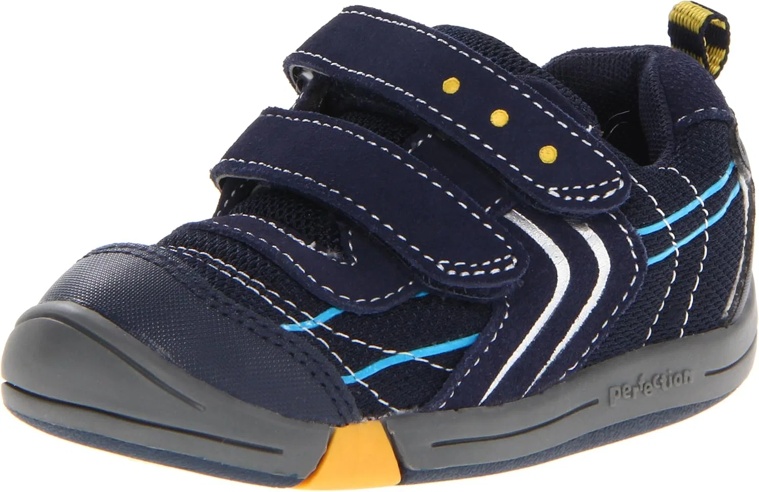 Детские кроссовки для мальчиков Lazer Sneaker Jumping Jacks, Dark Navy Suede/Silver Trim