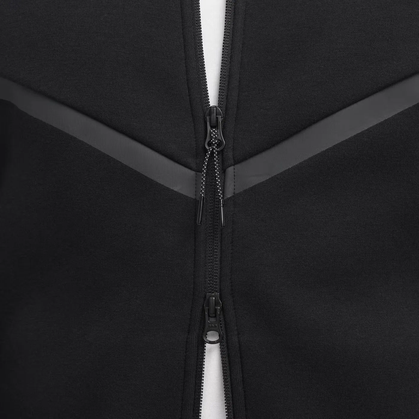 Куртка ветровка с капюшоном Tech Fleece Windrunner Nike, черный — фото 3