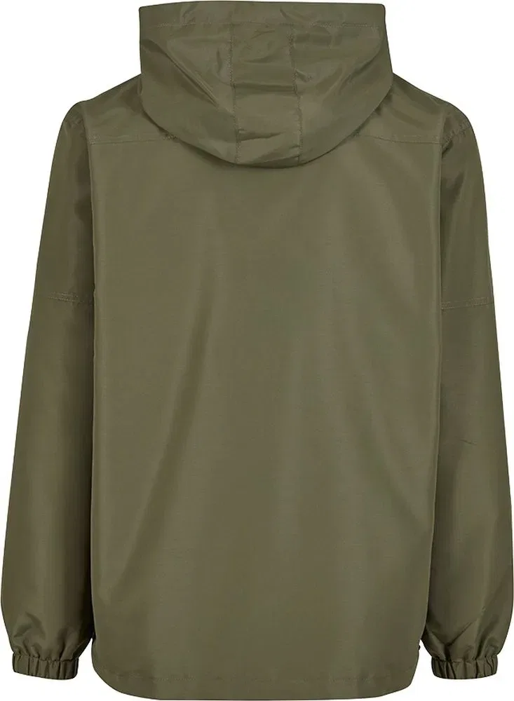 Мужская ветровка с капюшоном Light Windbreaker Frontzip Brandit, Green — фото 2