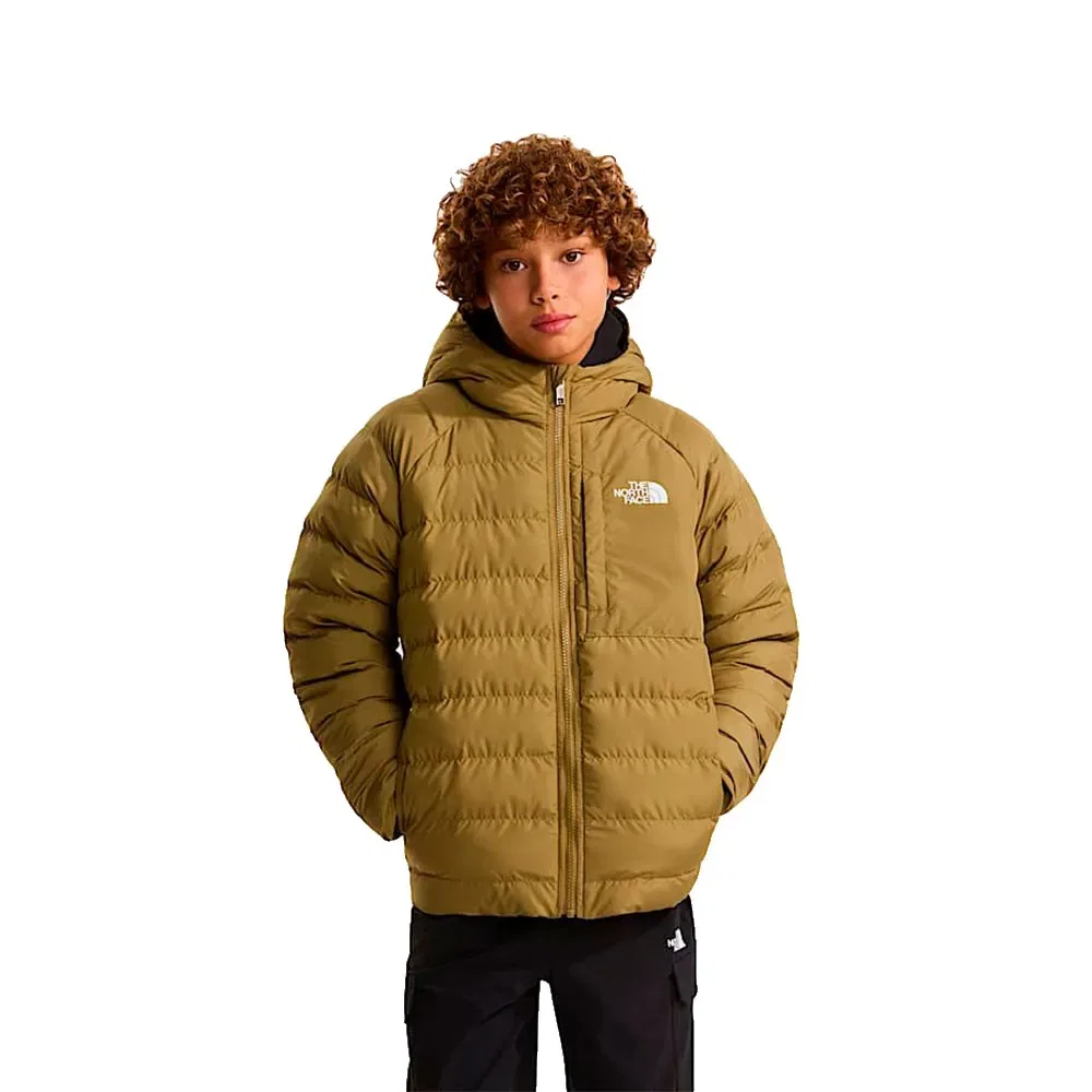Детская куртка для мальчиков с принтом Reversible Perrito The north face, Green