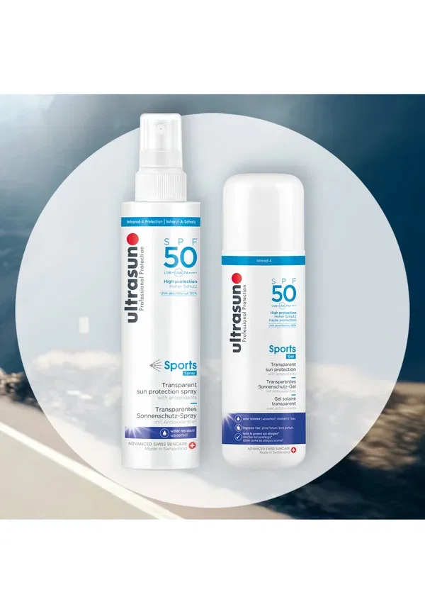 Спрей для загара SPF50, Normal skin, Sports spray spf50, Ultrasun 150 мл — фото 3
