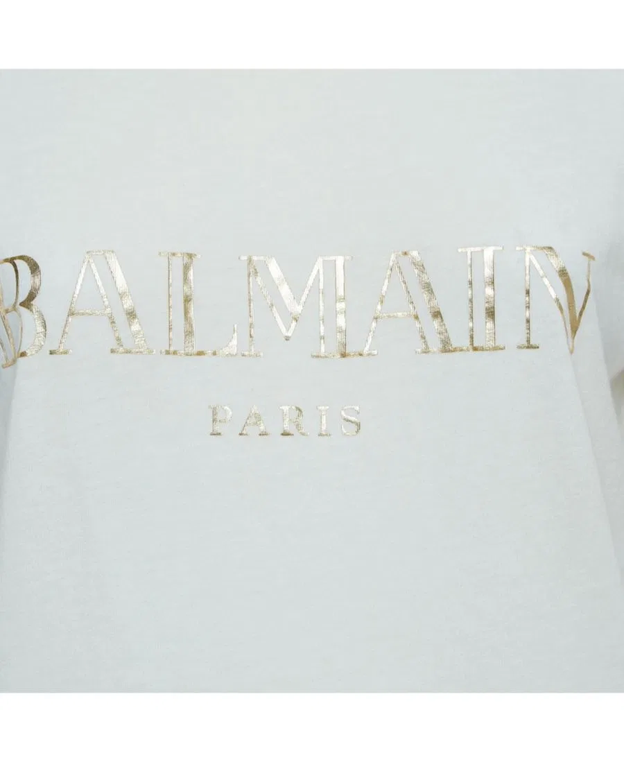 Женский топ из хлопка Balmain — фото 4