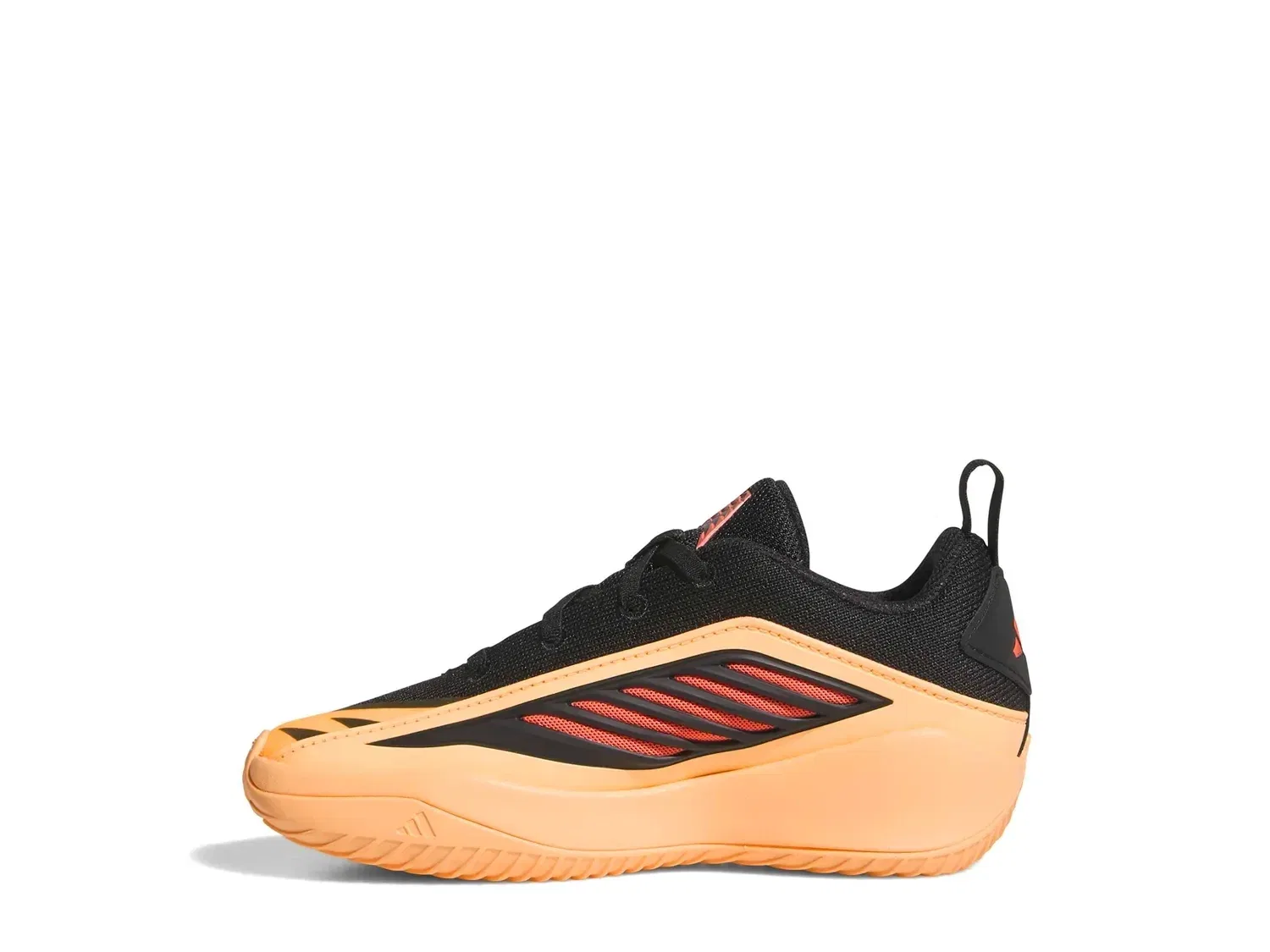 Кроссовки баскетбольные Believe That 1, adidas, черный/оранжевый — фото 2