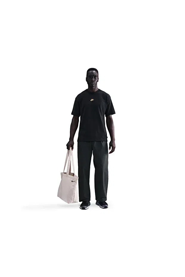 Мужская футболка с принтом Basics Nike, Black Krem — фото 2