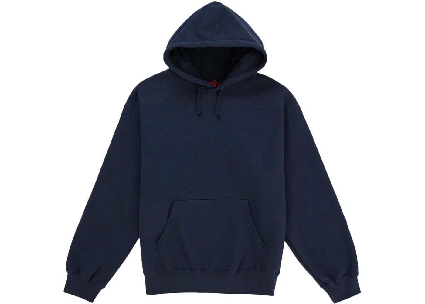 Мужская худи с капюшоном из сатина с аппликацией Sweatshirt (SS26) Supreme, Washed Navy