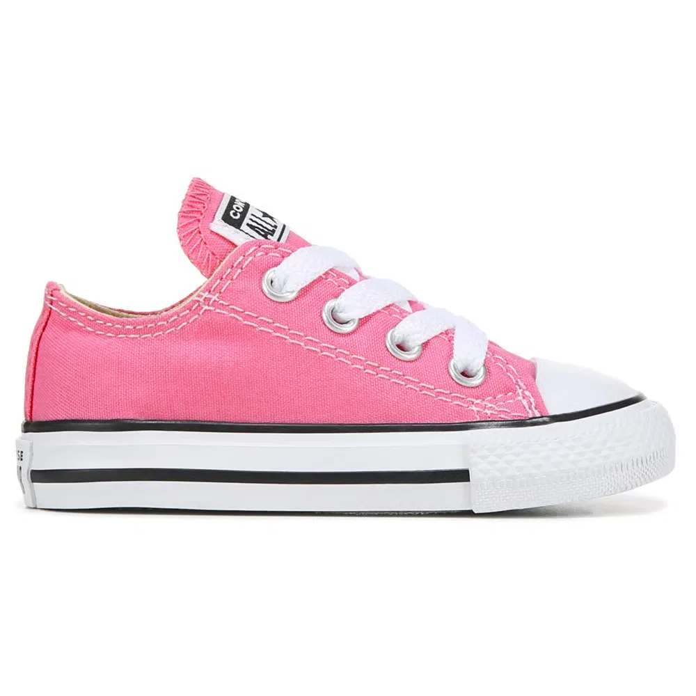 Детские низкие кеды Chuck Taylor All Star для малышей Converse, Pink/White — фото 2