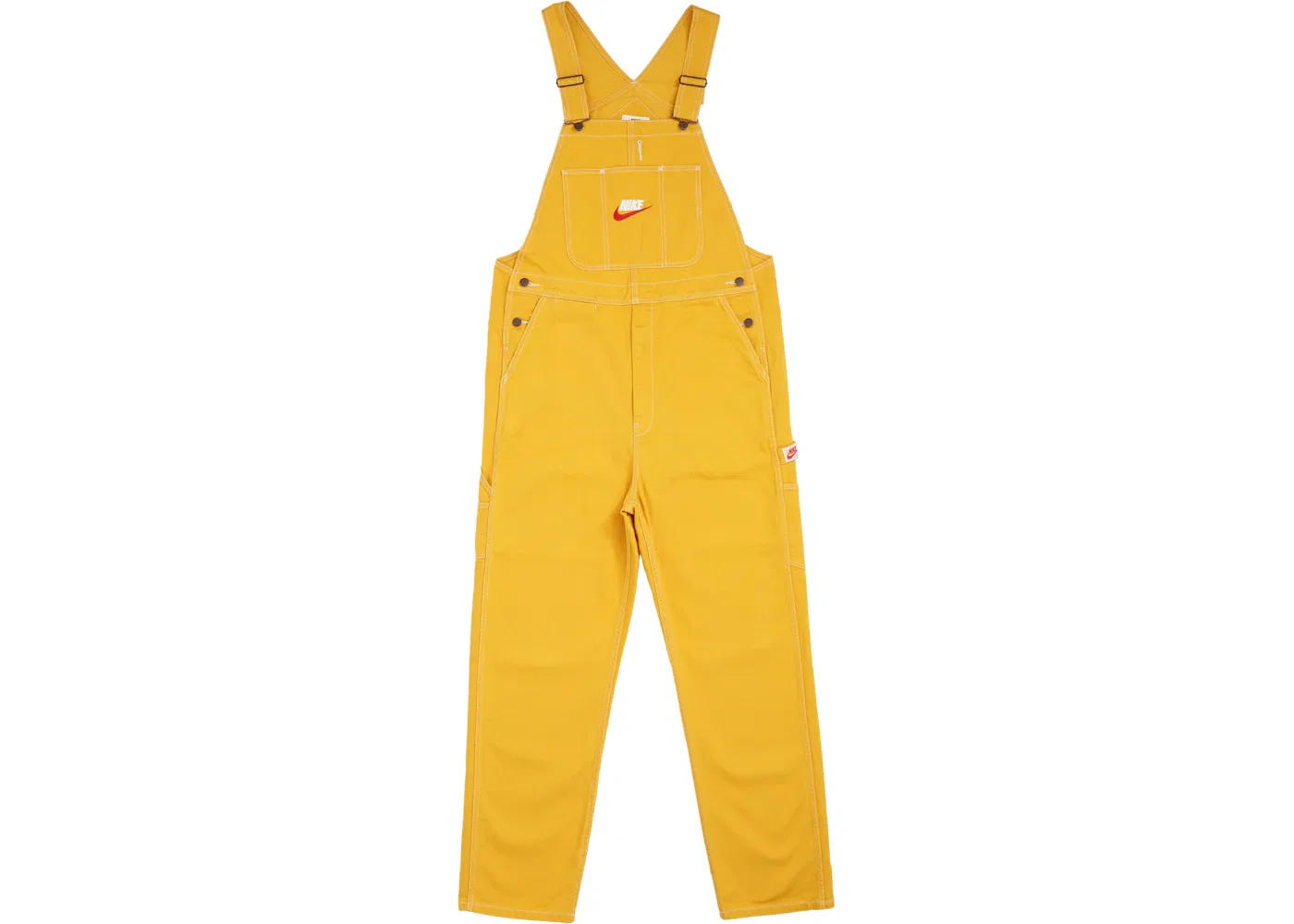 Мужской комбинезон из хлопковой саржи Supreme Overalls, Mustard