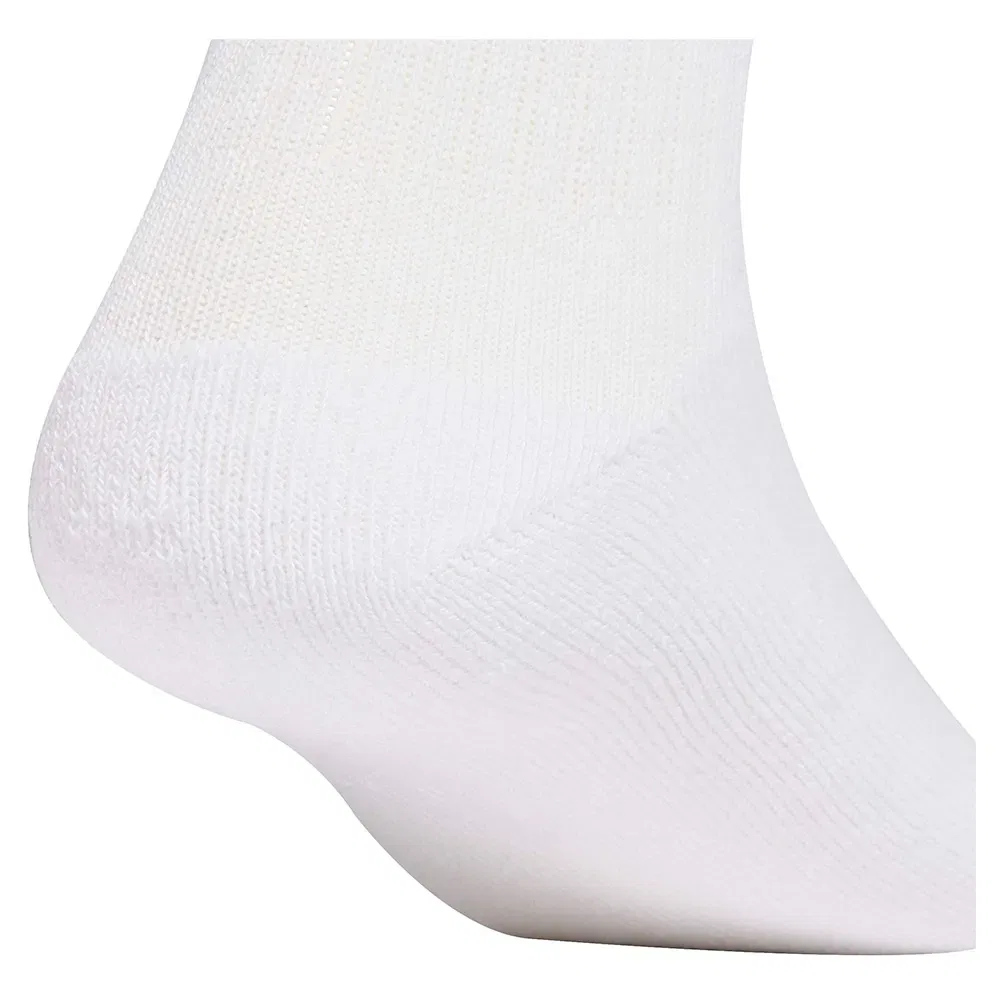 Носки с амортизацией Adidas Linear Cushioned crew, 10 пар, белый — фото 4