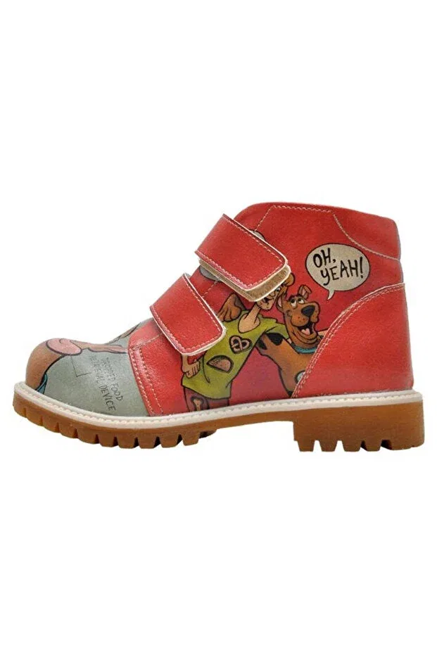 Детские ботинки для девочек с принтом Warner Bros Hungry Doo Scooby Doo Design Dogo, Multicolor — фото 2