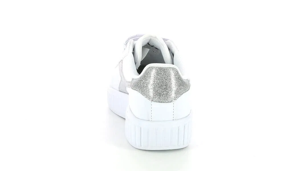 Детские кроссовки для девочек Diadora B. Elite, White White Silver — фото 3