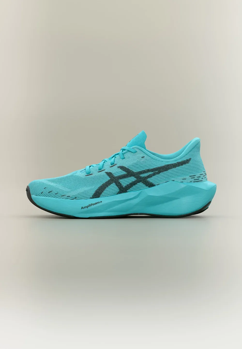 Novablast 6 унисекс - кроссовки для бега по улицам Asics, Ice Mint/Black