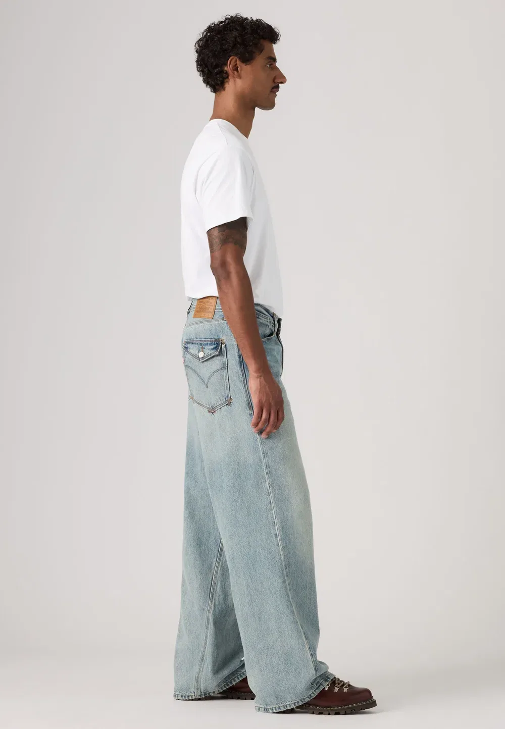 Широкие мешковатые джинсы Levi'S, With A Twist — фото 4