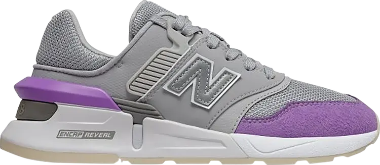 Кроссовки New Balance Wmns 997 Sport 'Light Aluminum Neo Violet', серый — фото 2