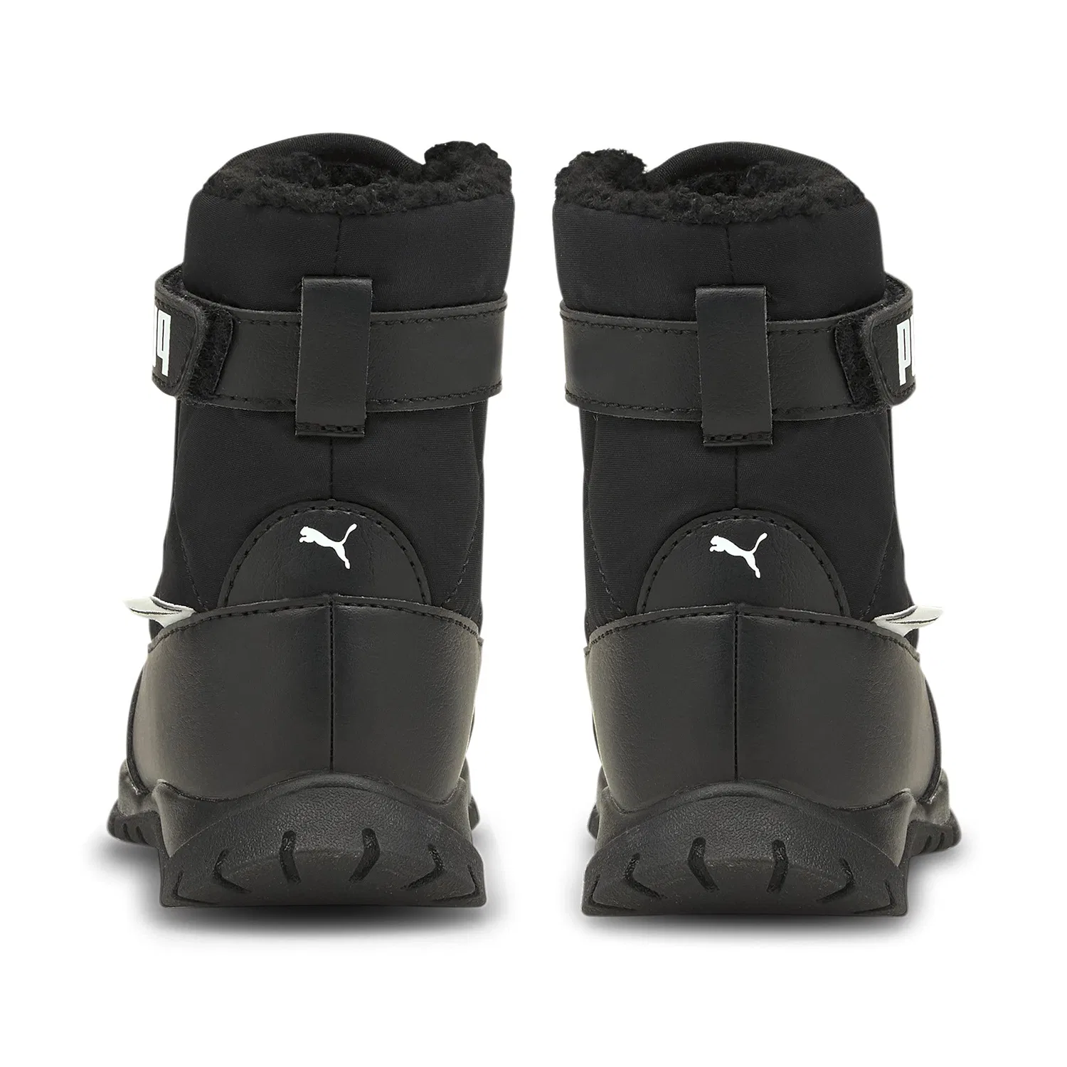Детские зимние ботинки с водоотталкивающим верхом PUMA Nieve Boot Wtr Ac Inf Unisex, Pink PUMA Black PUMA White — фото 3