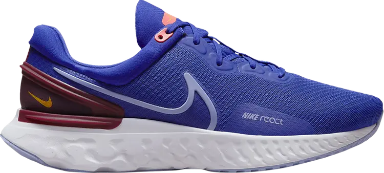 

Кроссовки Nike React Miler 3 'Concord Dark Beetroot', синий