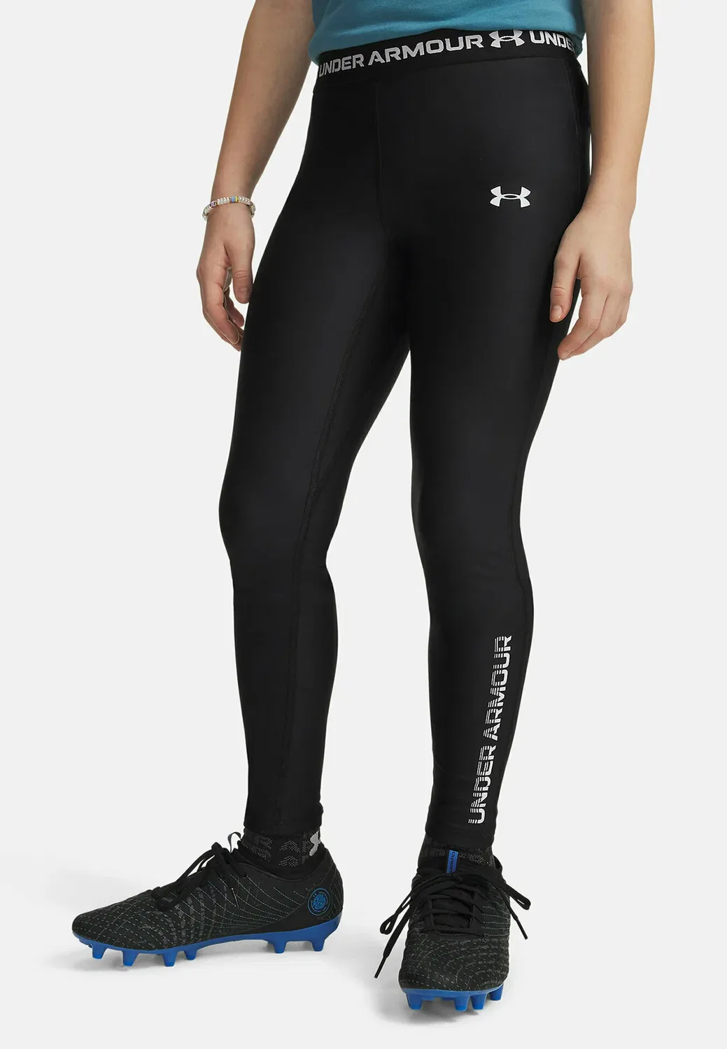 Графика Heatgear - леггинсы Under Armour, Black — фото 2